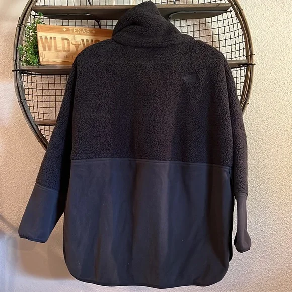 The North Face Tundra 200 Fleece Half Zip Pullover Size M Black - Picture 6 of 13